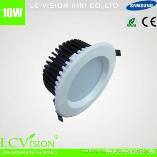 LED Lighting / 10W Samsung LED Down light / Fixed / 960lm